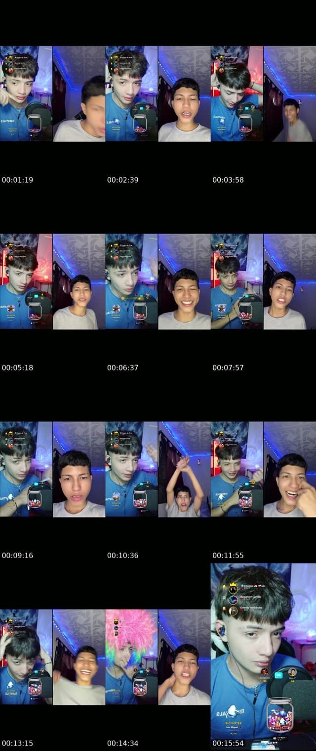 TikTok live: Showww by @adamstayler0