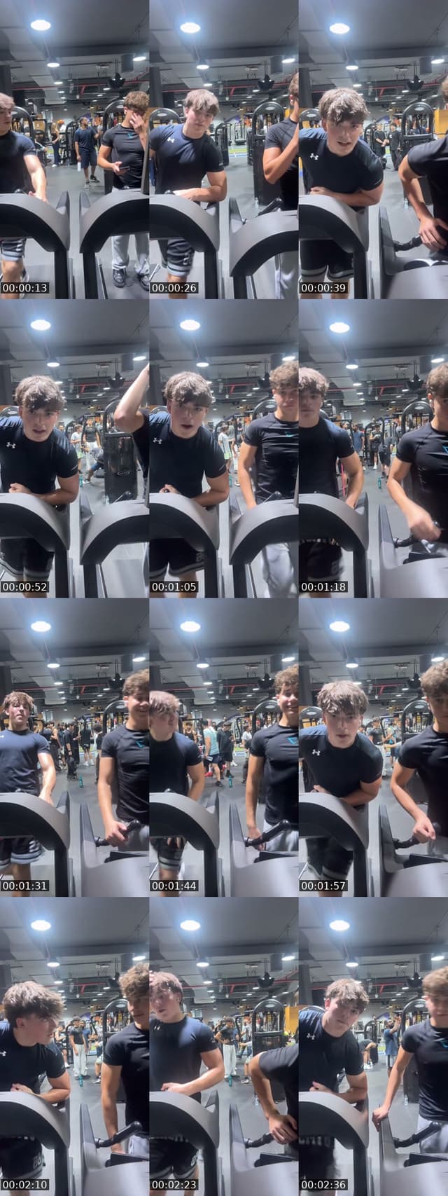 TikTok live: Gym in Dubai by @edg3y