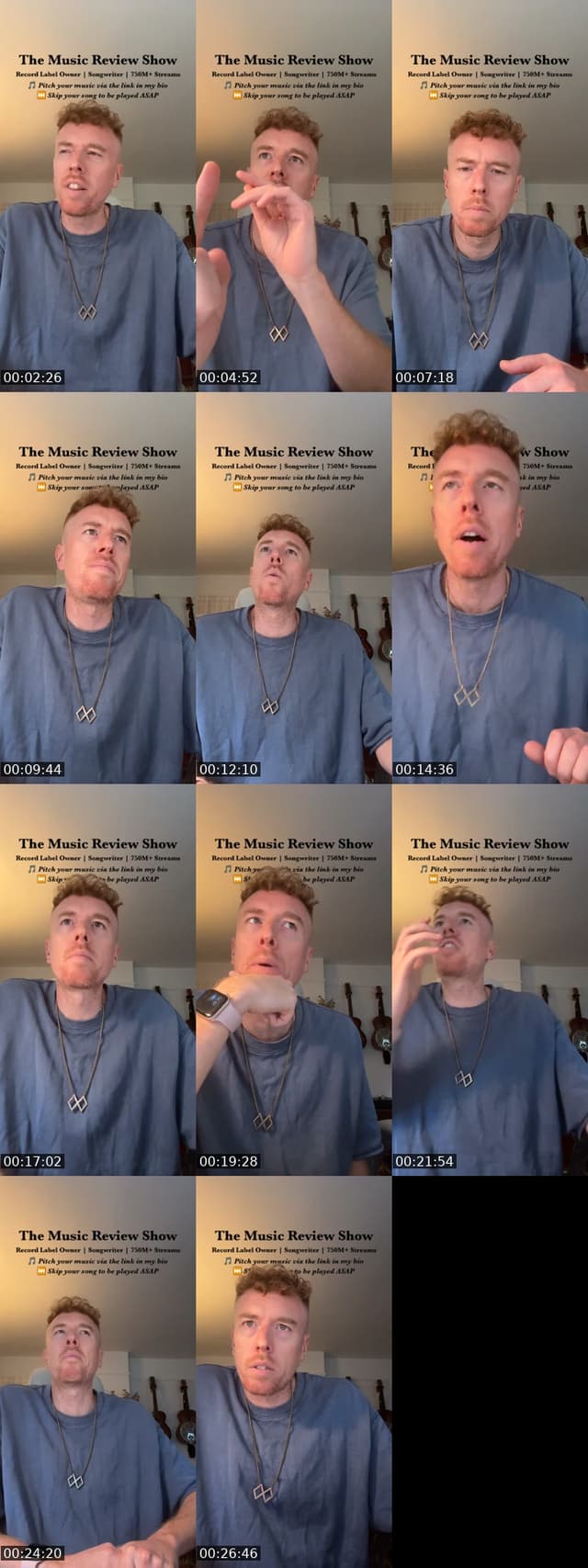 TikTok live: pitch your song - link in bio by @stevieredmcminn