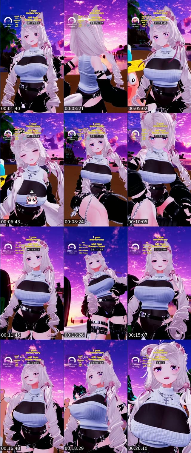 TikTok live: 1 year streaming anniversary ❤️ by @thornyflower_vt