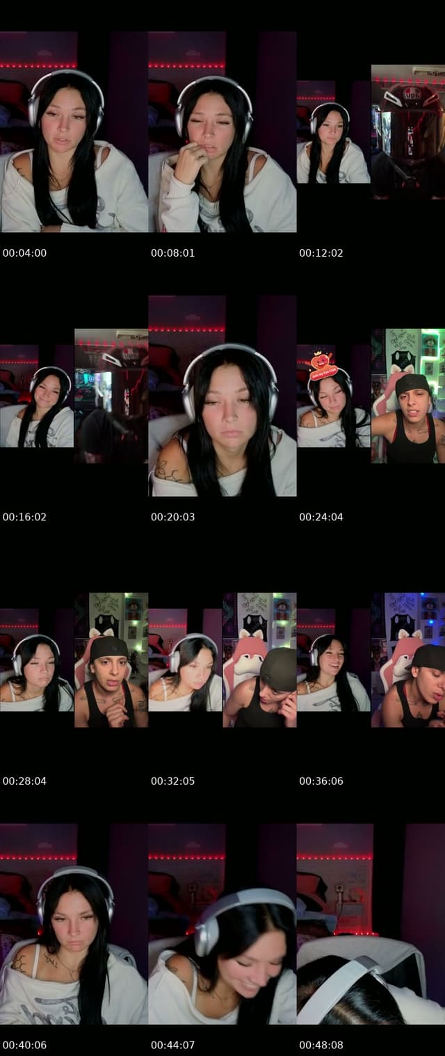 TikTok live: DO I MOG? by @theemrenee