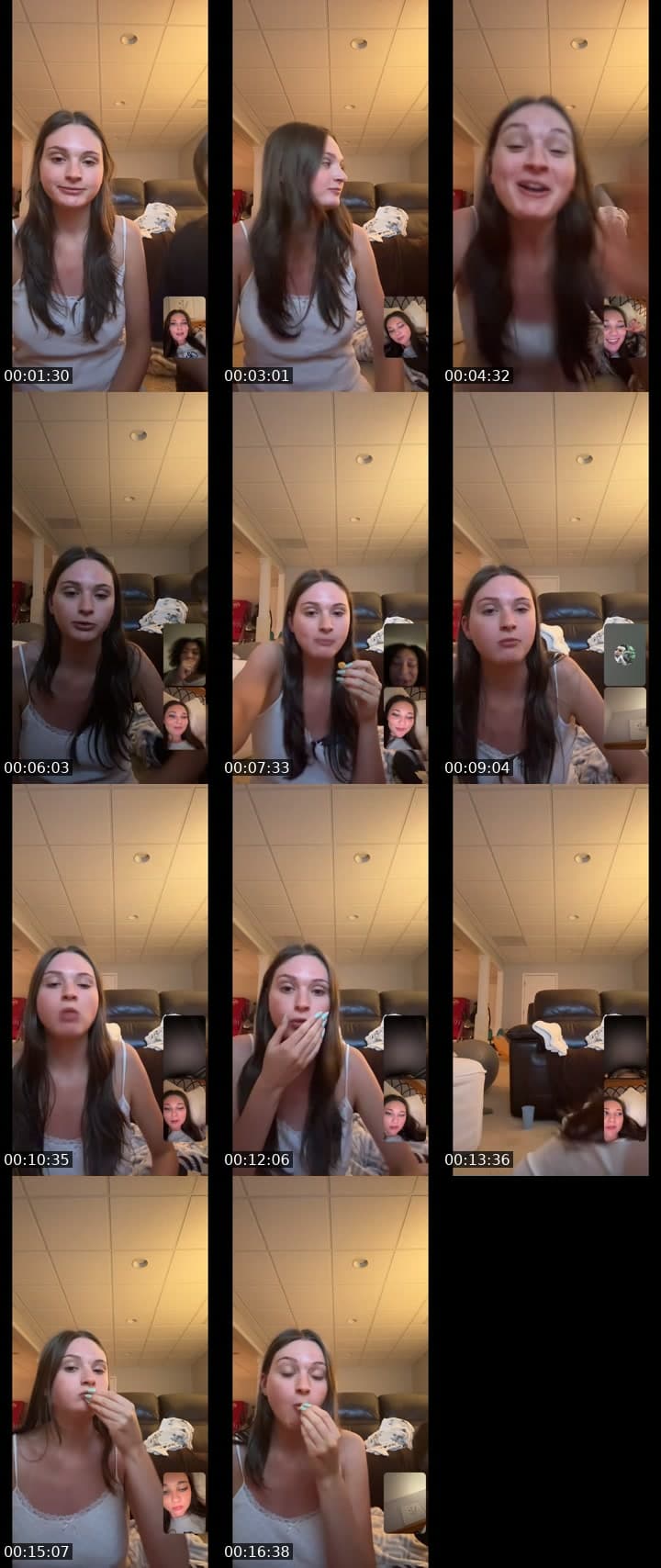 @carolinemooreeeee TikTok live stream