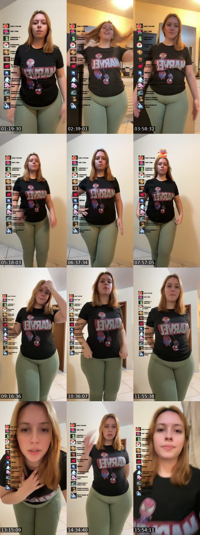 TikTok live: Light up the gallery ? ✨🧡 by @nayaralouback_