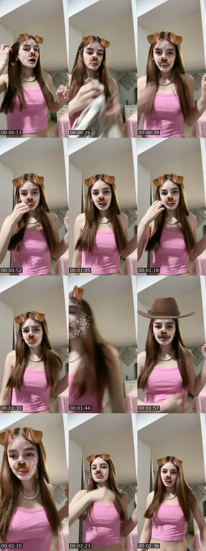@elaahns TikTok live stream