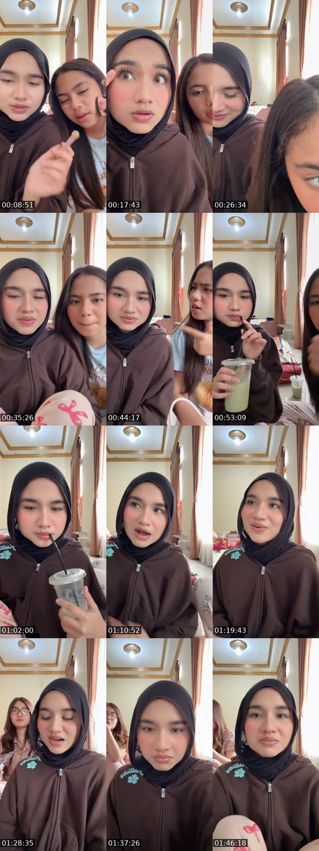 TikTok live: grwm by @shivalauraa