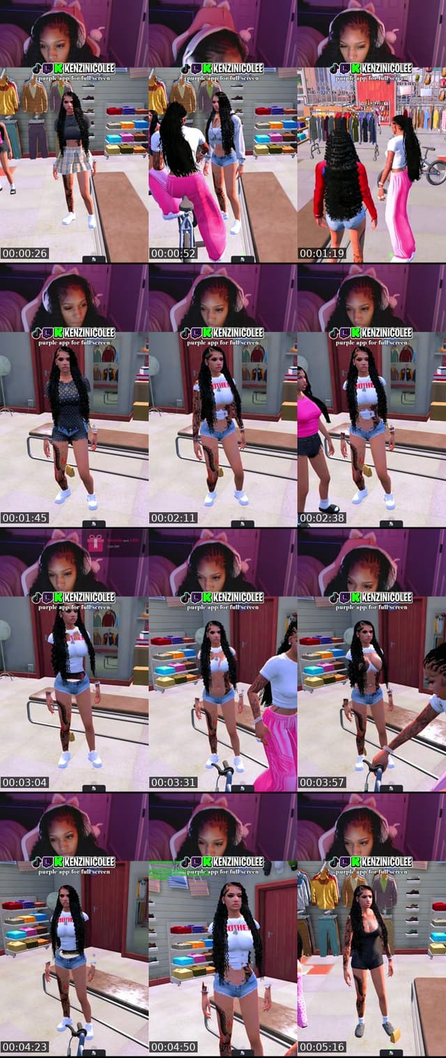 @kenzinicoleeee TikTok live