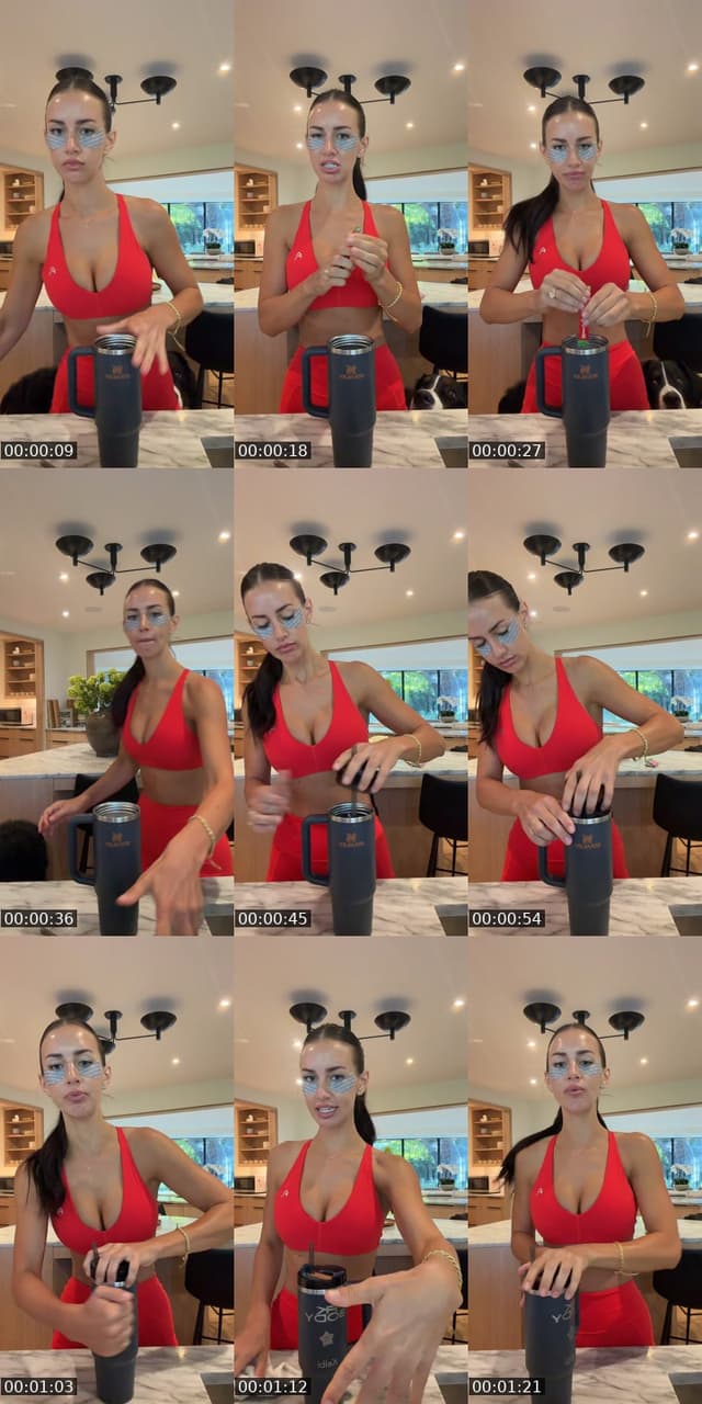 TikTok live: Morning sculpt workouttt by @kelbimueller1