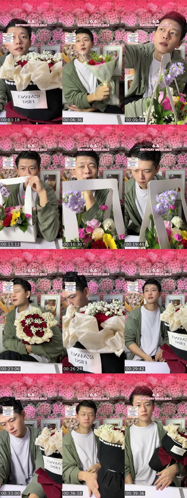 TikTok live: Live Sales Flower by @flowersuppliersgp