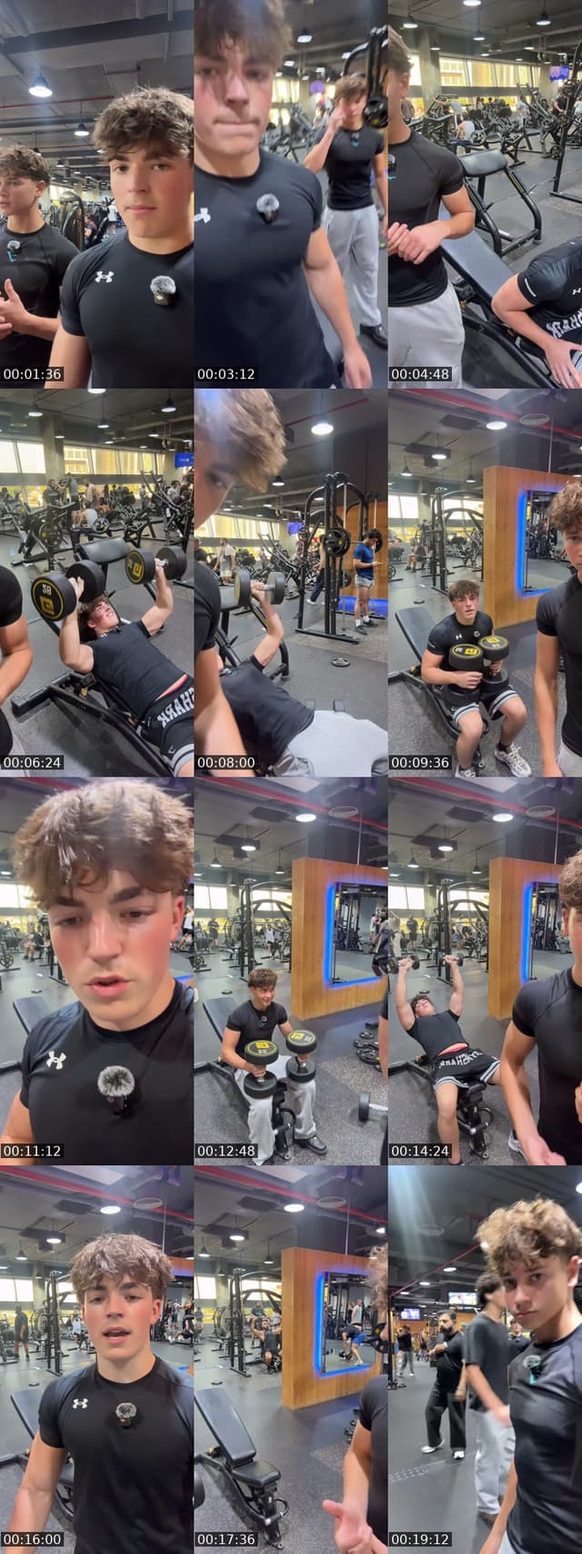 TikTok live: Gym in Dubai by @edg3y