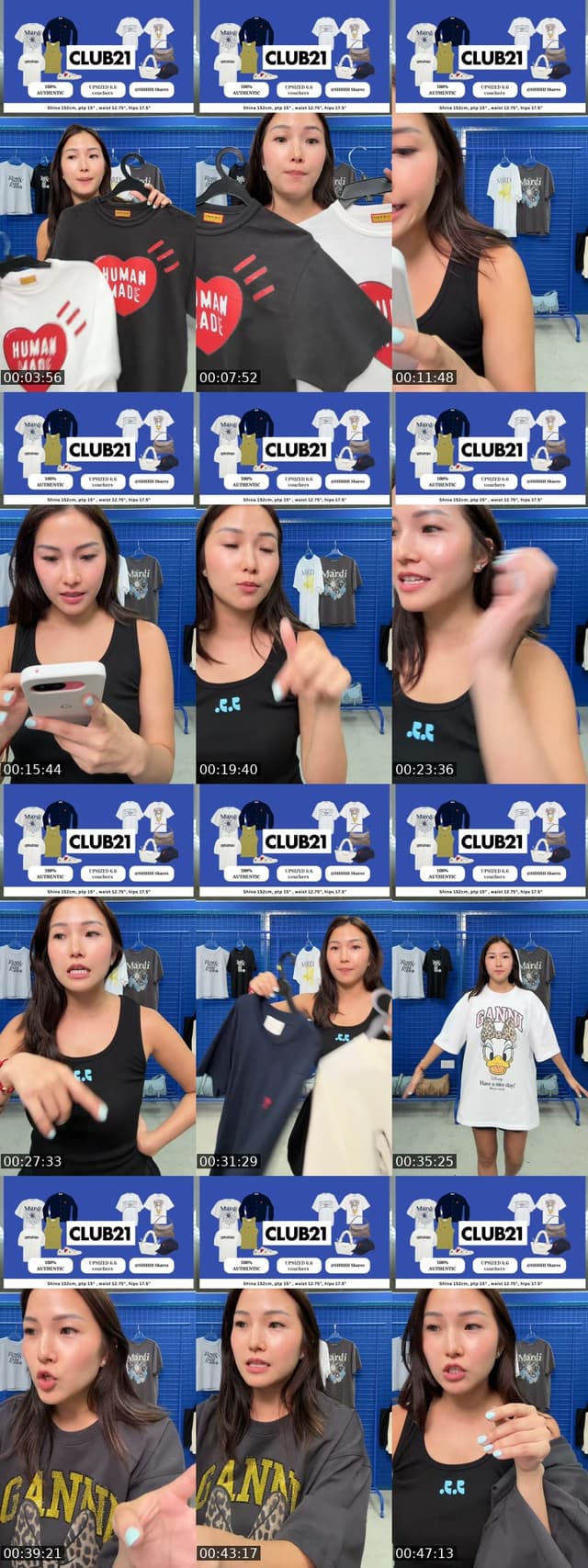 TikTok live: Club21 X Shina by @shinaemily