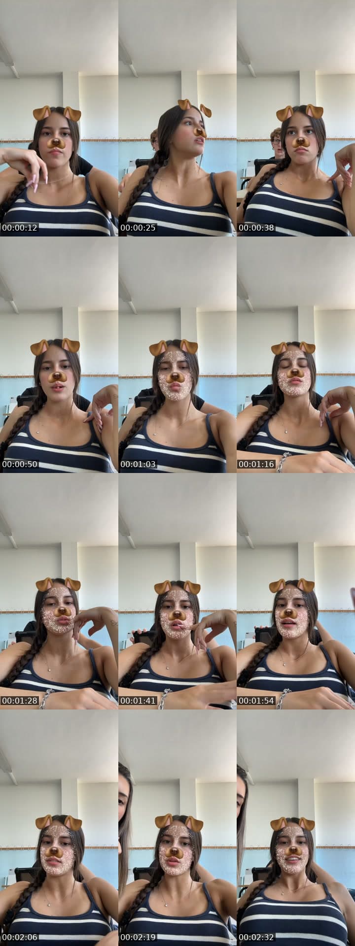 @valentinaaliunii TikTok live stream