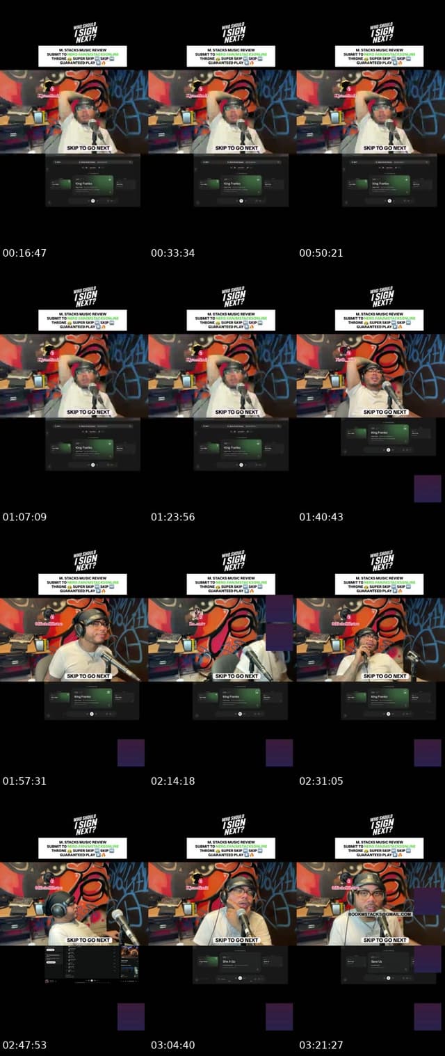TikTok live: Who should I sign next??? by @mstacksonline