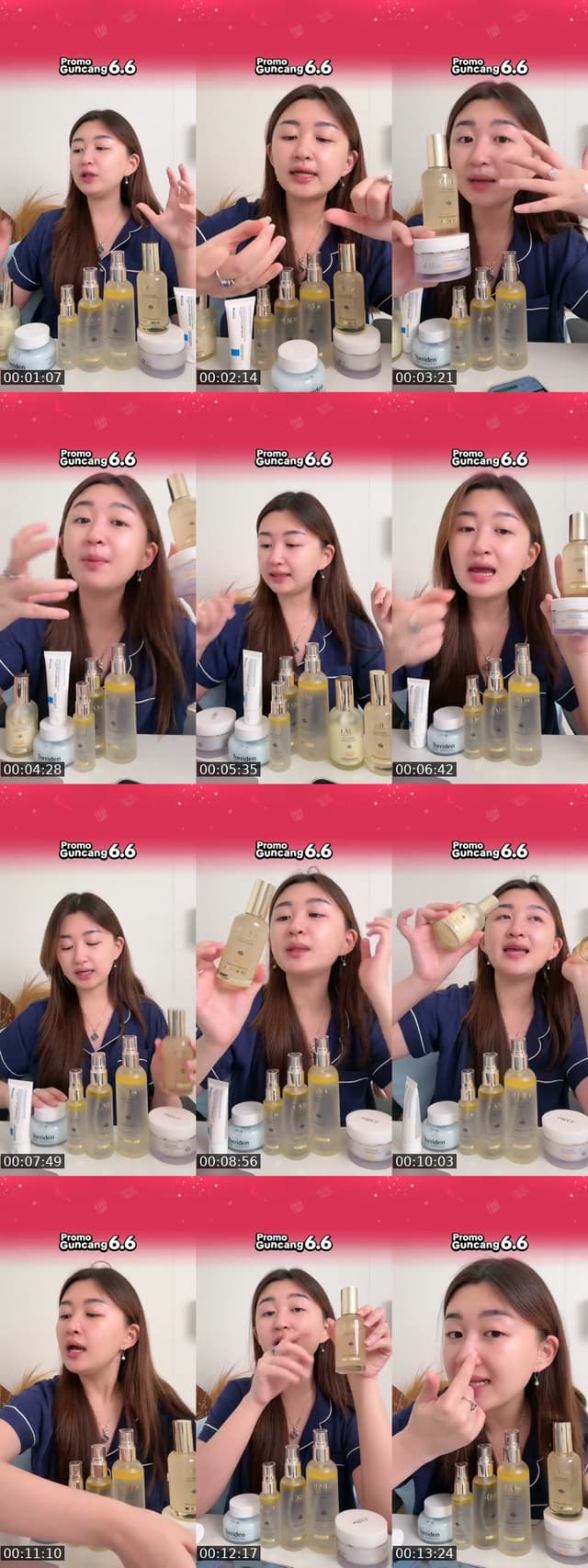 TikTok live: LIVE PROMO SKINCARE by @vallene