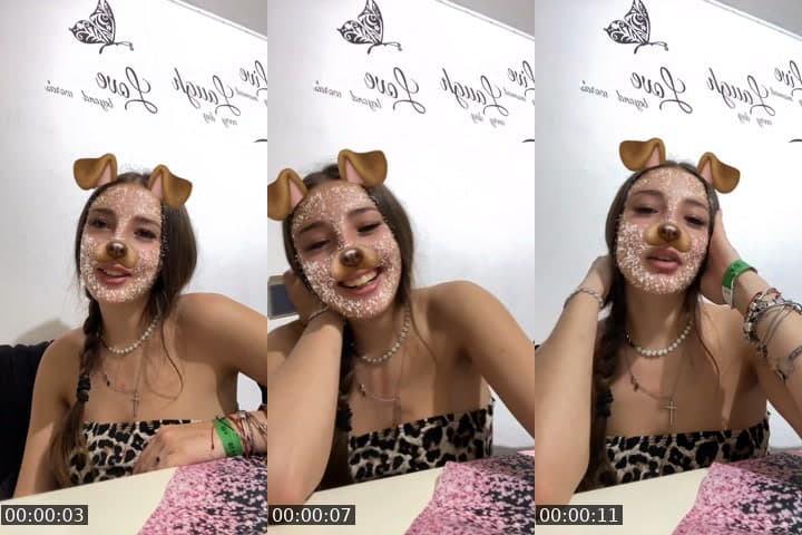 @giada.valeriani TikTok live stream