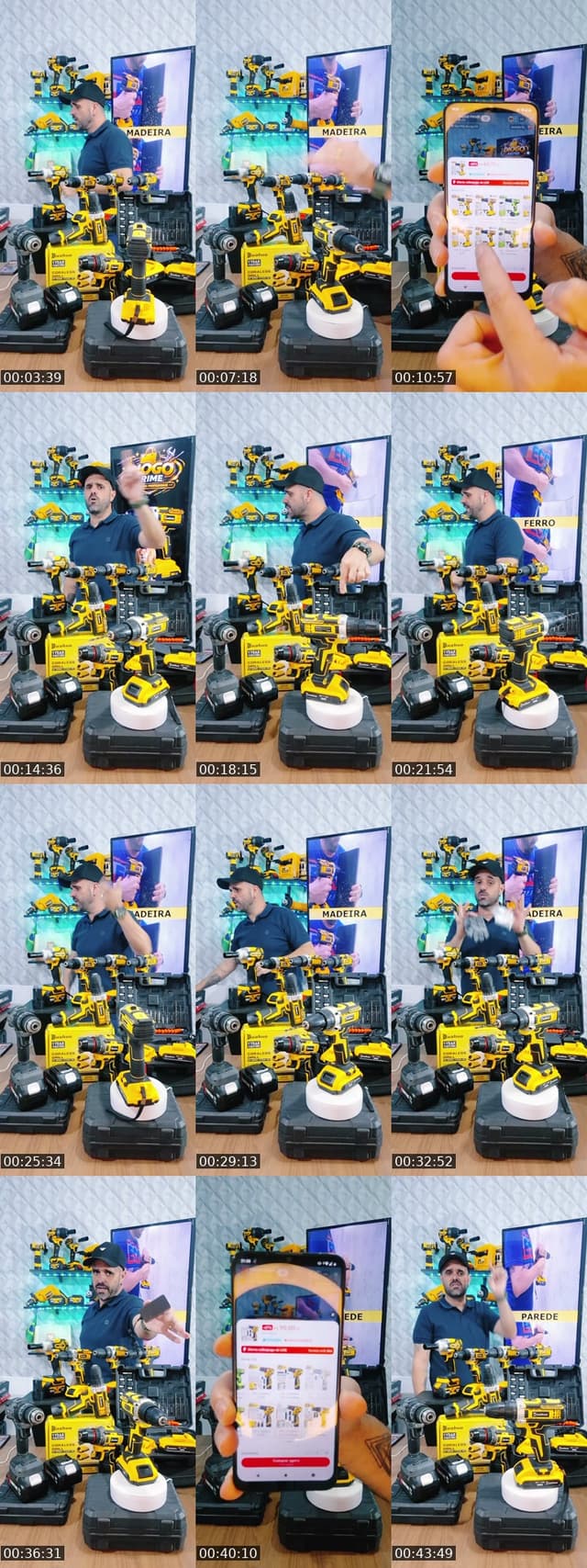 TikTok live: Furadeira e parafusadeira by @diogoprimee