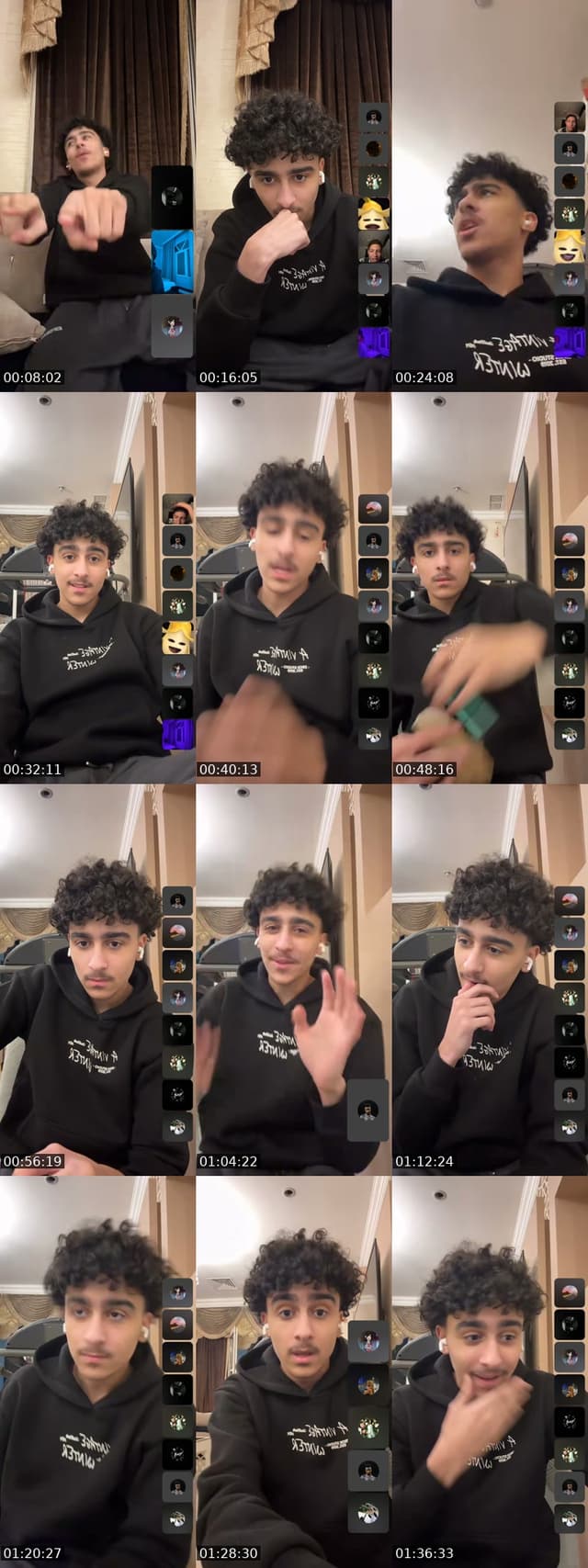 Past TikTok live: Gallery Reset 🔥 by @therealadhamyy
