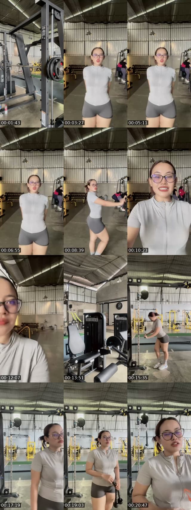 TikTok live: Gym time by @callmeseno12