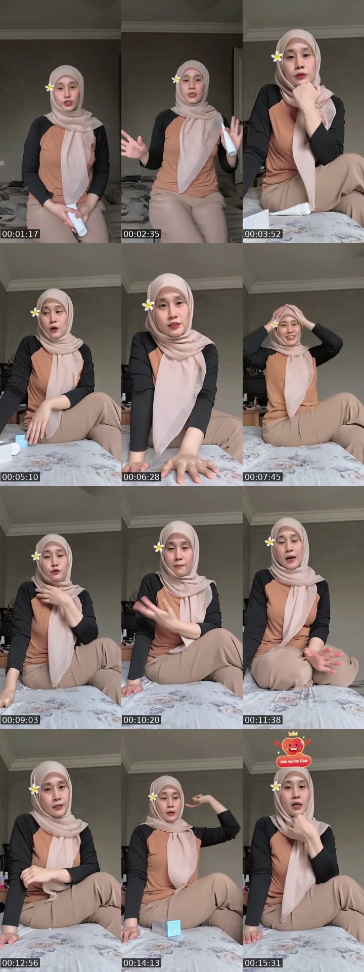 @bidadariain TikTok live stream