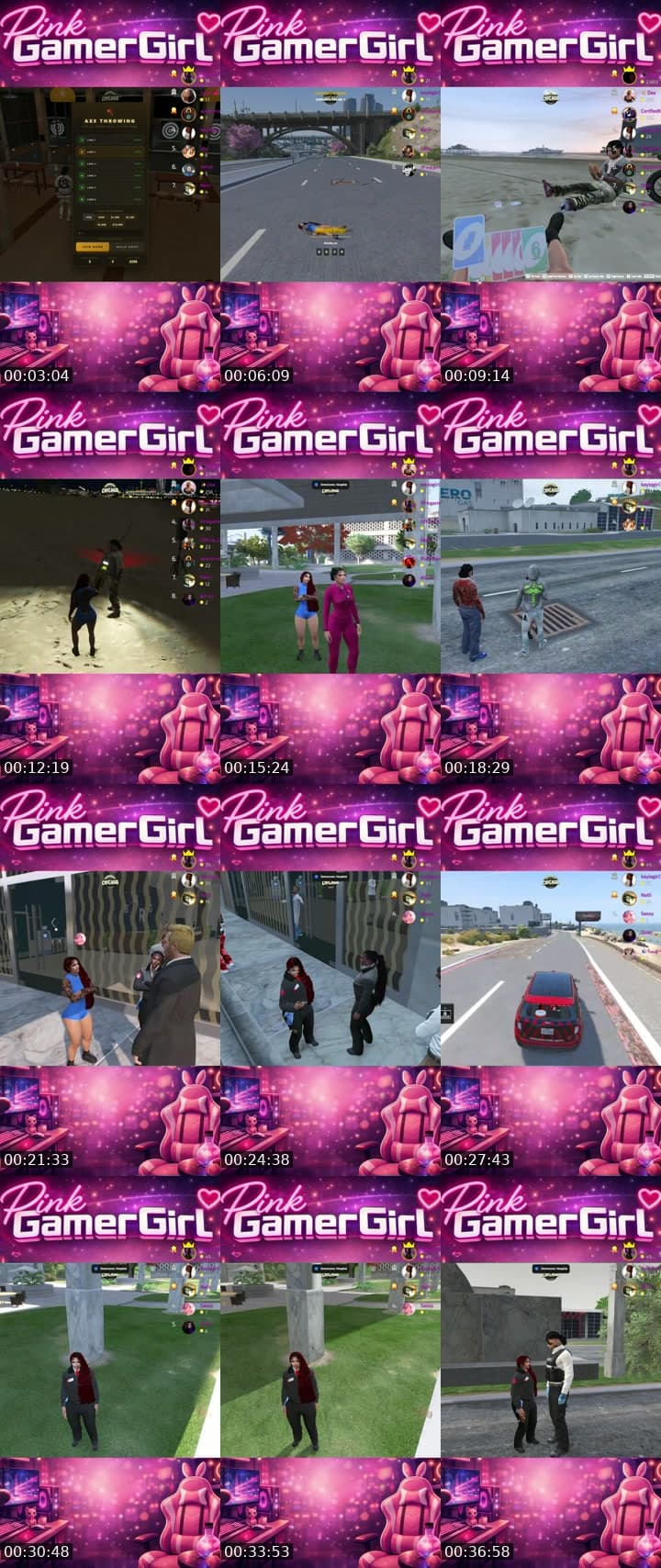 @pinkgamerchick TikTok live stream