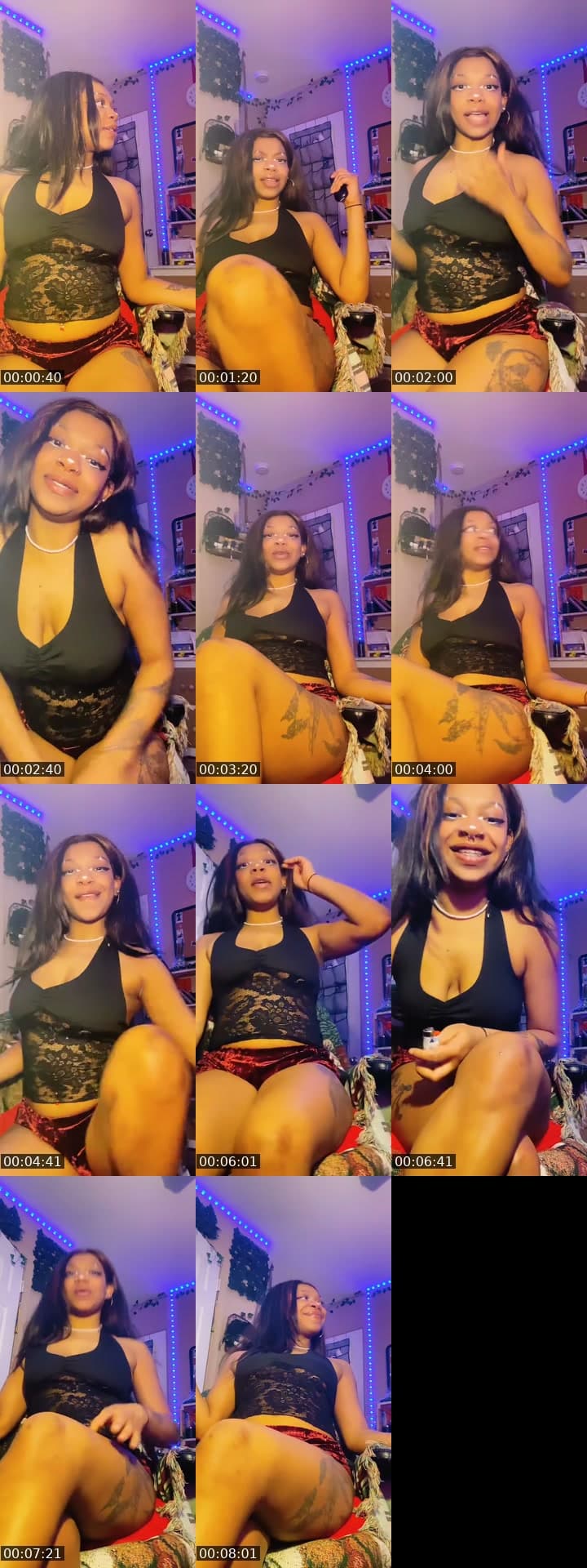@noitsprxttyprxncessa TikTok live stream