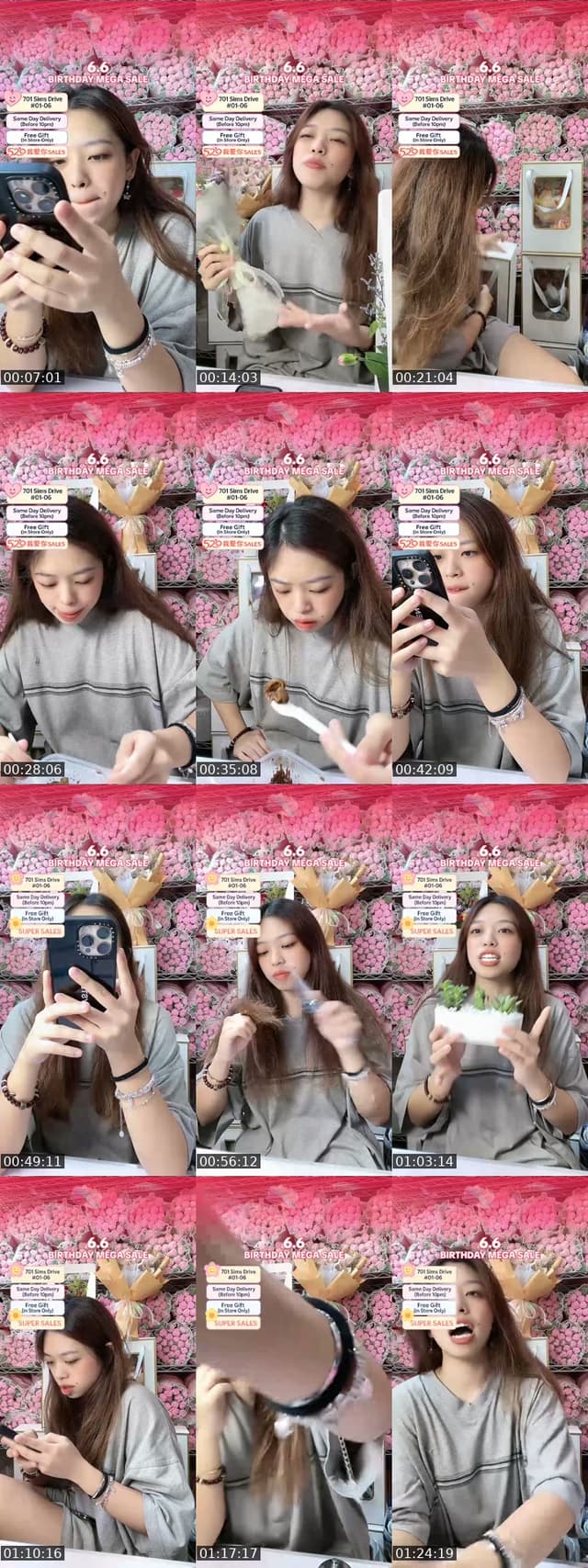 TikTok live: Live Sales Flower by @flowersuppliersgp