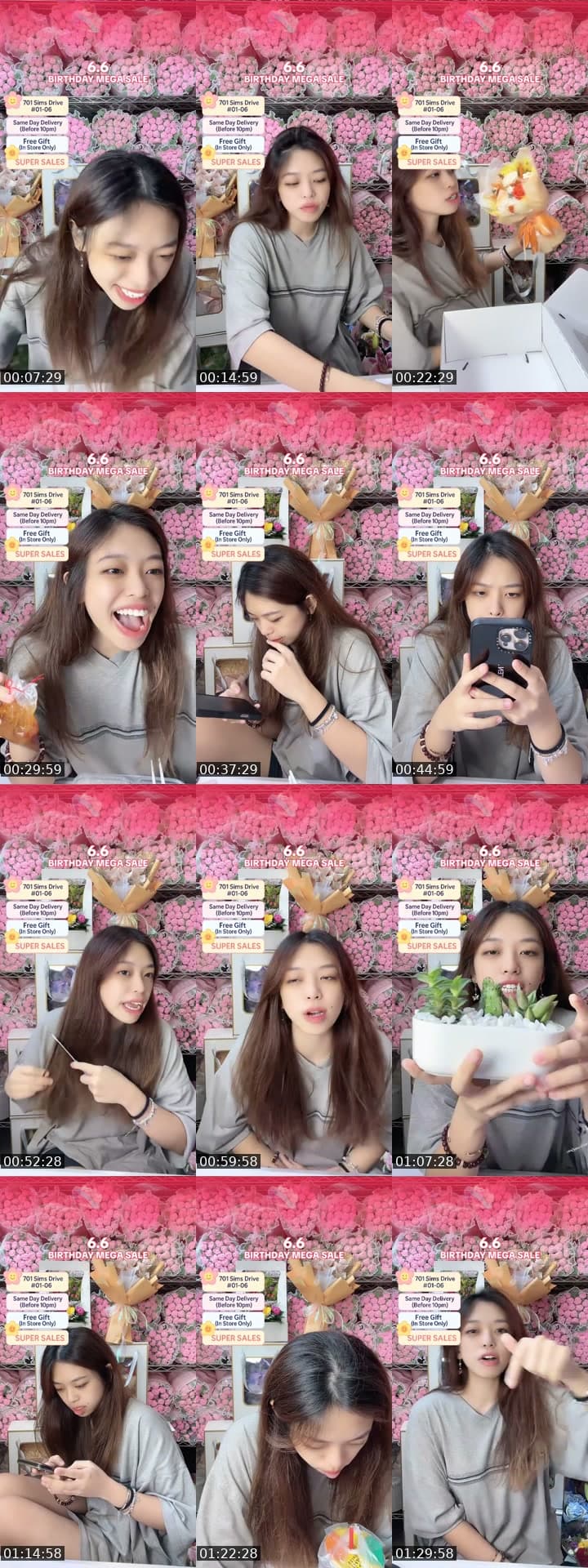 @flowersuppliersg TikTok live stream