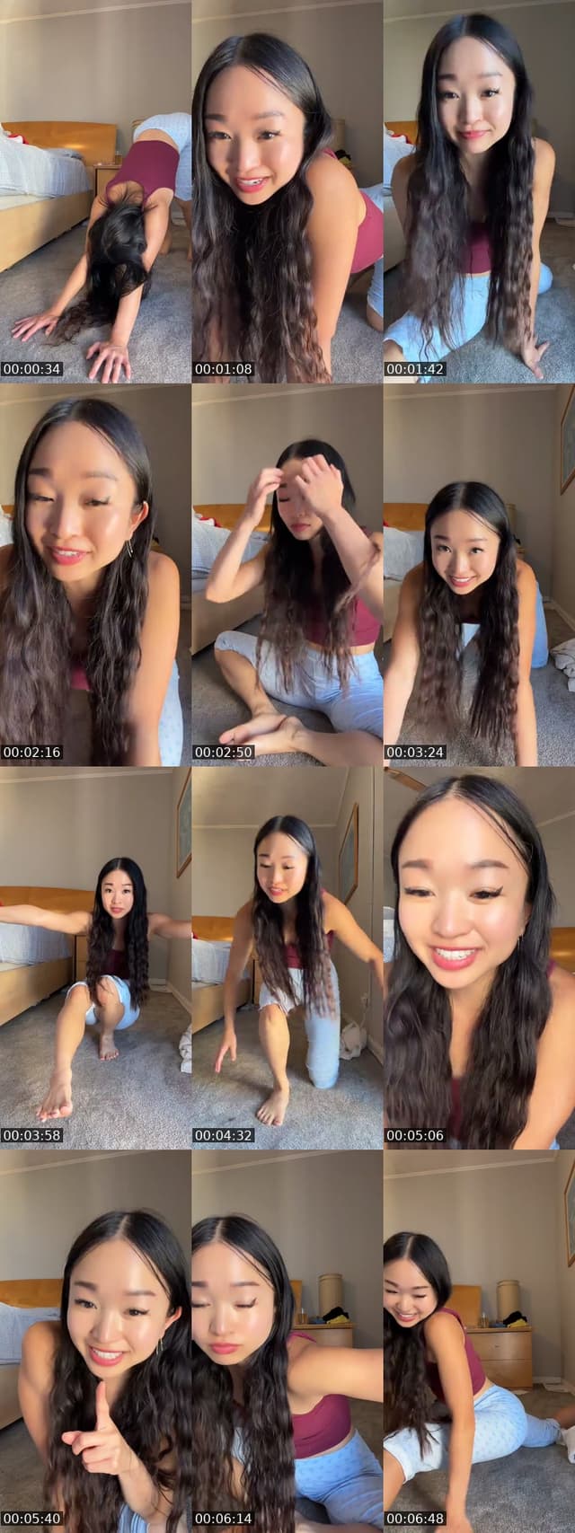 TikTok live: Yoga with meee💖 by @tammyexclusive999