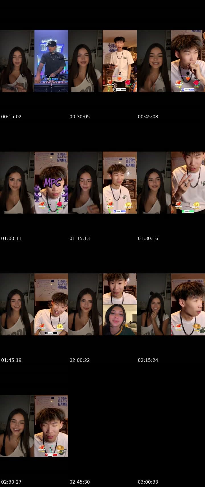 @gatapart1 TikTok live stream