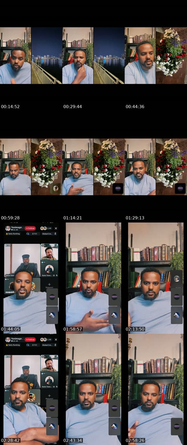 TikTok live: ተላገገች by @pastoreyodab