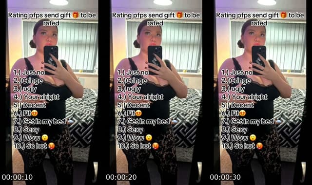 TikTok live: Rating pfps join 😜 by @abigailo0x