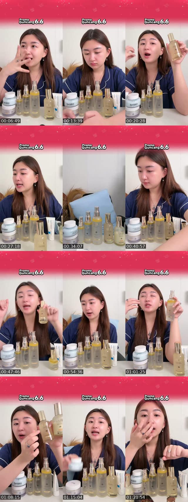 TikTok live: LIVE PROMO SKINCARE by @vallene