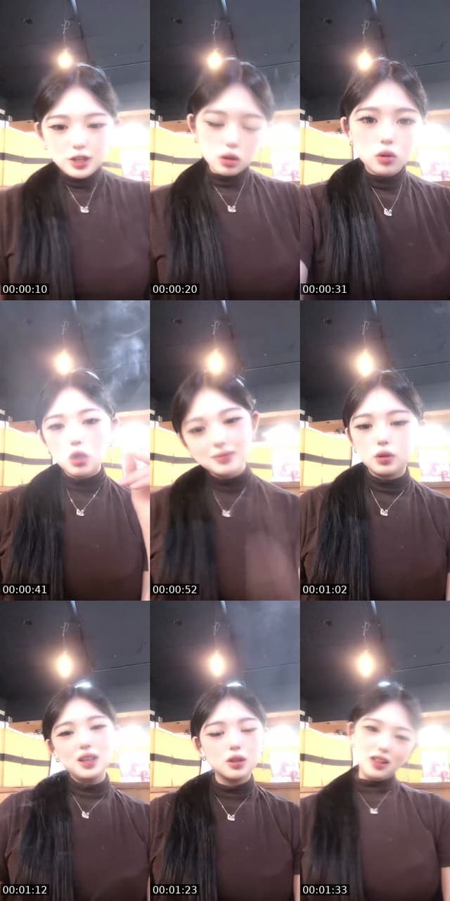TikTok live: 담타 by @hyolyn_00