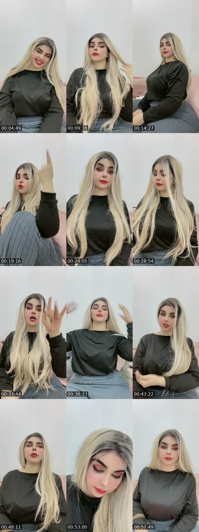 TikTok live: عشاني مربربه وشقراء محد يدعمني😭 by @sho4777