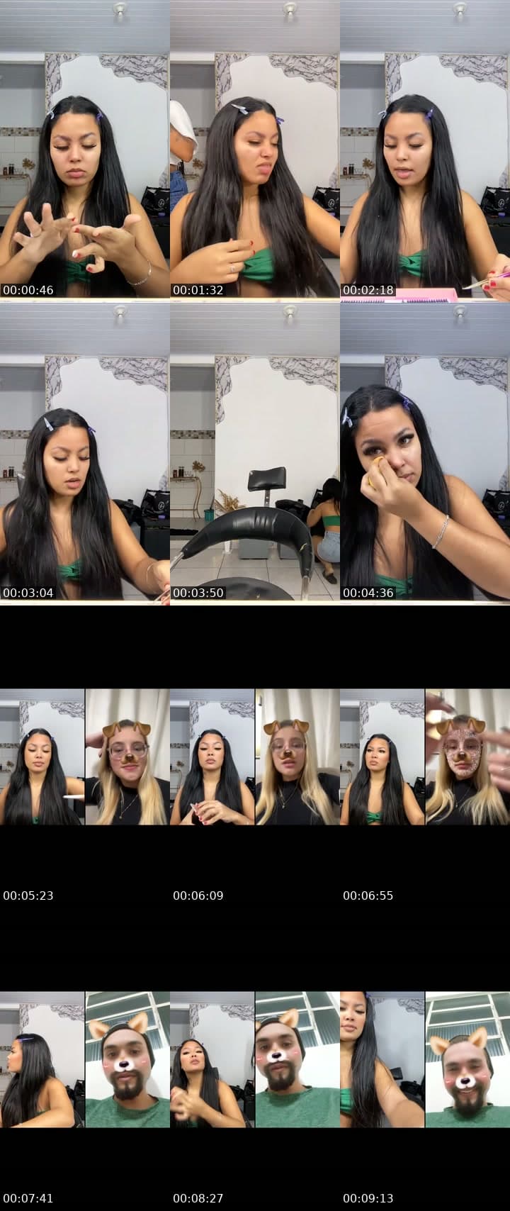 @isadora_vdl TikTok live stream