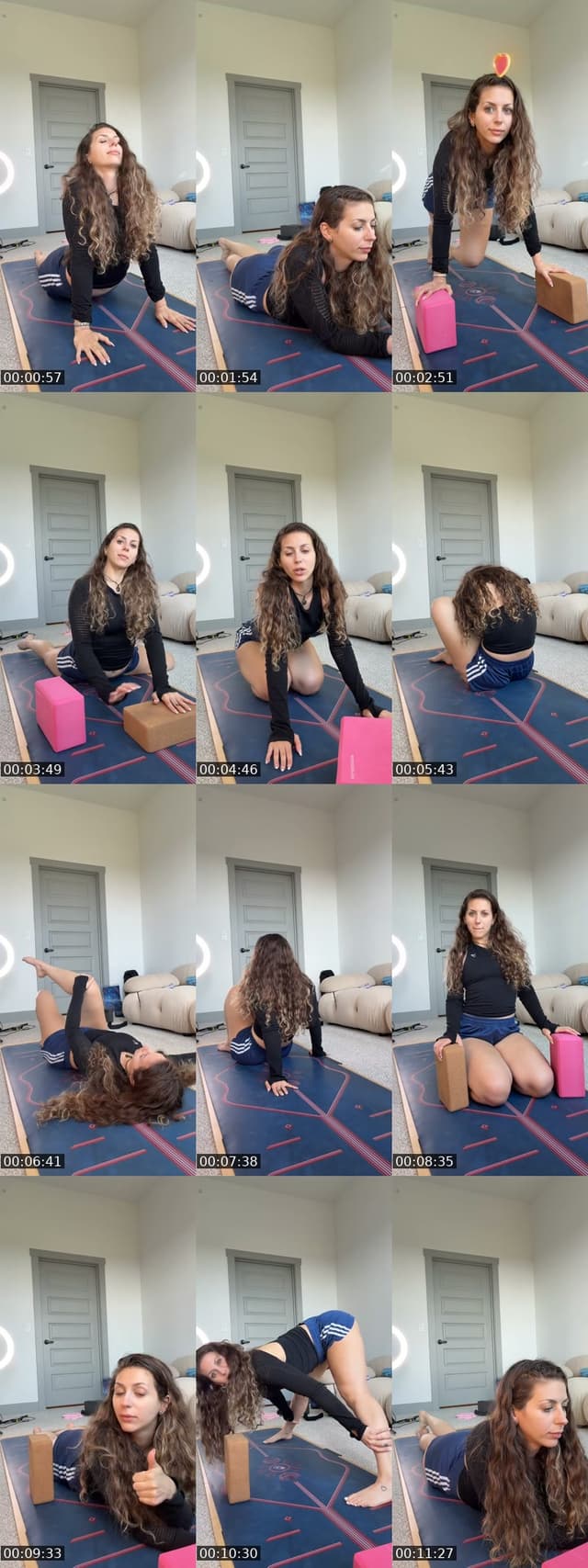 TikTok live: Yoga💕 by @maggieblayre