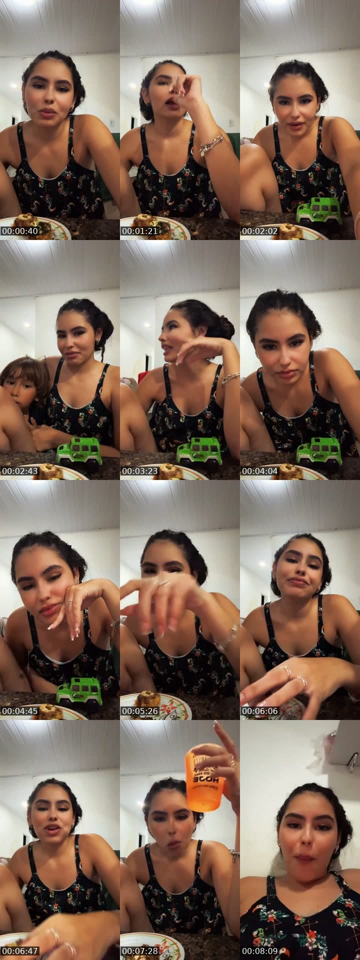 @clarafarioli TikTok live stream