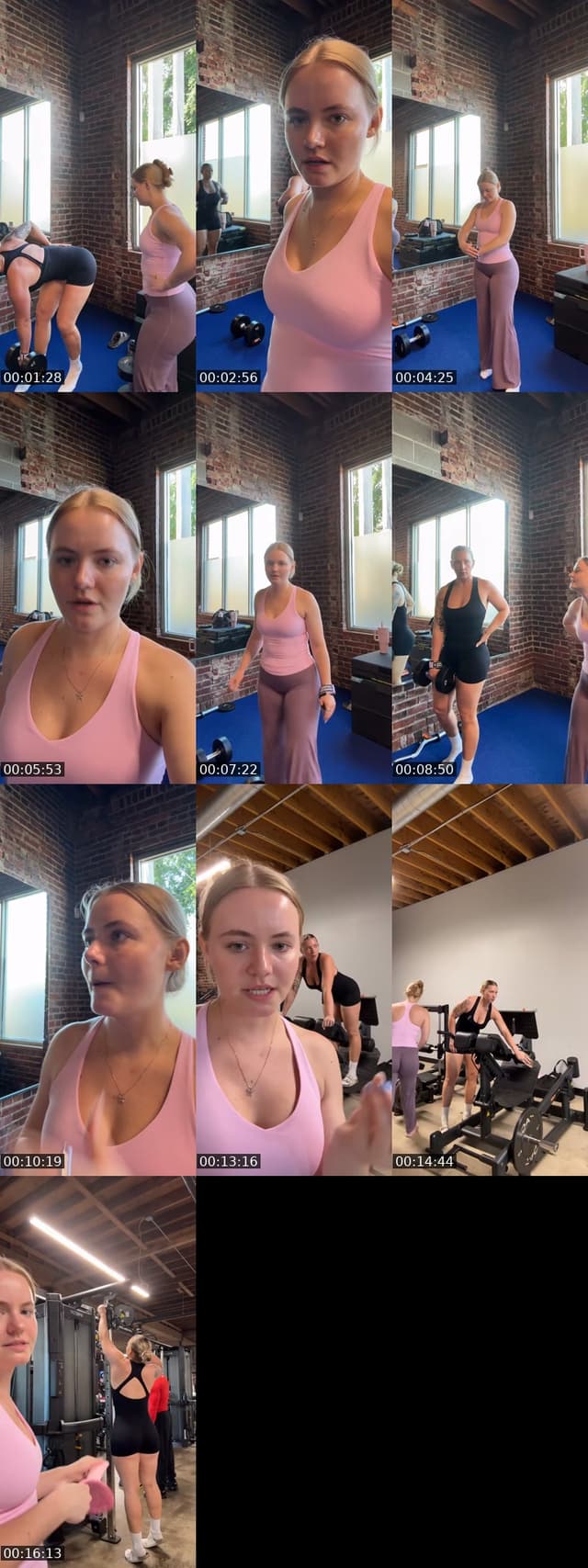 TikTok live: gym girl leg day🤝🩷 by @lindseyburt