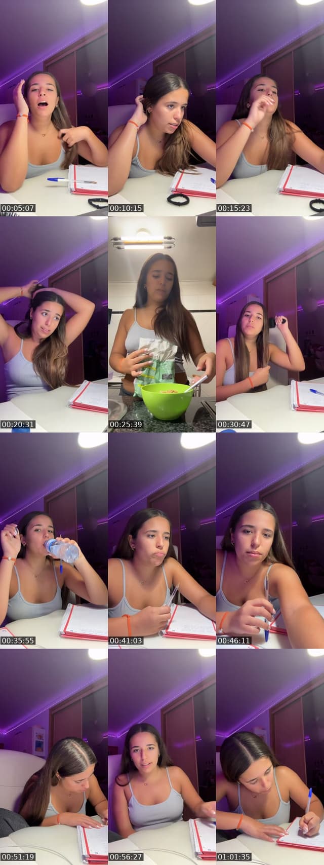 TikTok live: estudar by @bolacha.maaria
