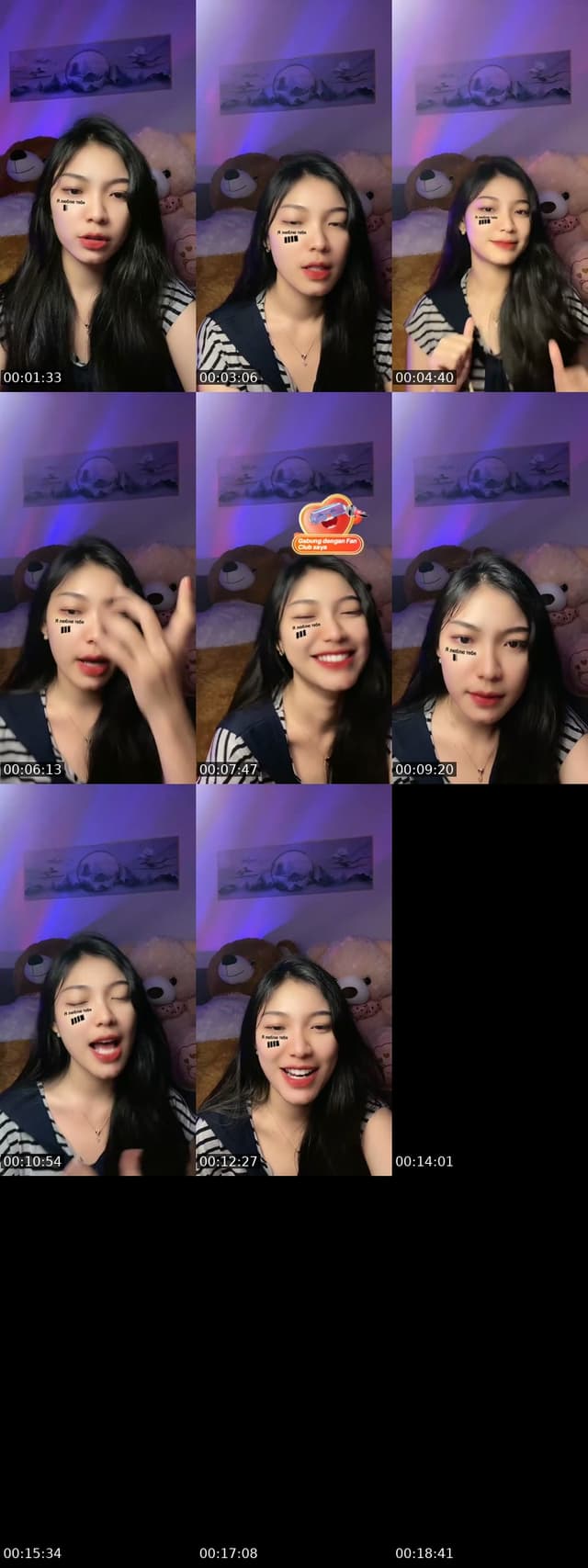 TikTok live: Tidur jgn brgdang! by @mei_queenzy