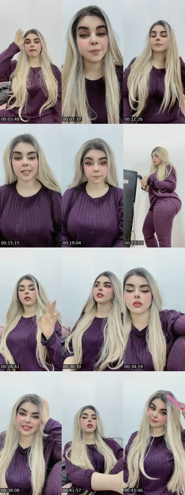 TikTok live: عشاني مربربه وشقراء محد يدعمني😭 by @sho4777