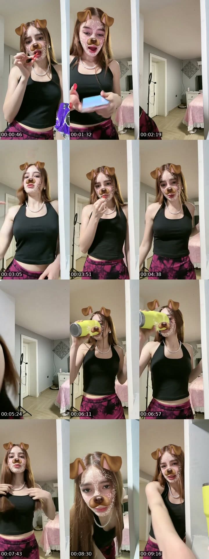 @elaahns TikTok live stream