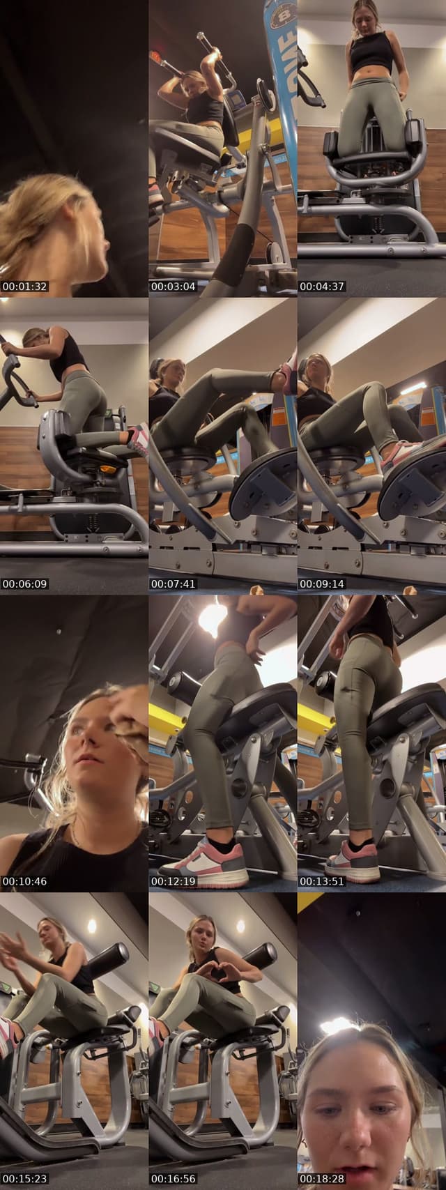 TikTok live: Gym by @itsjustmechloe158