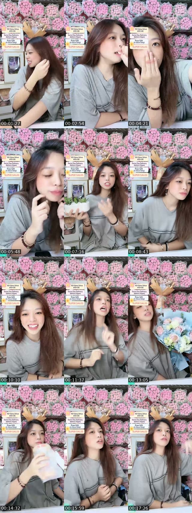 @flowershopsg TikTok live from 2026-06-04