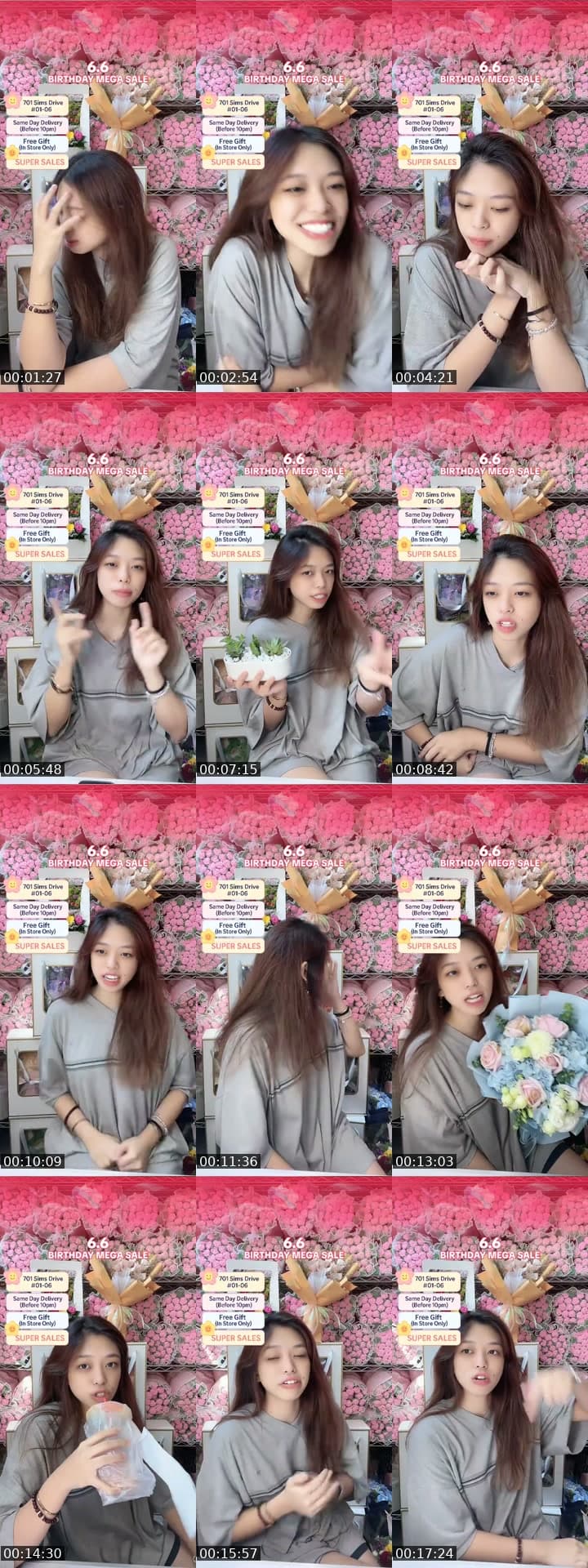 @flowersuppliersg TikTok live stream