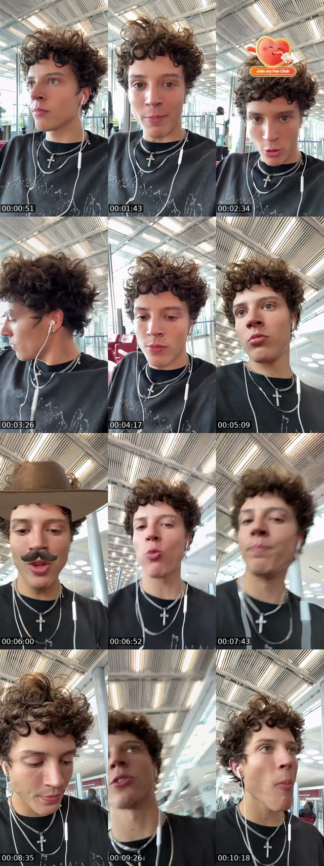 TikTok live: Airport live!✈️ by @jackk.smiles