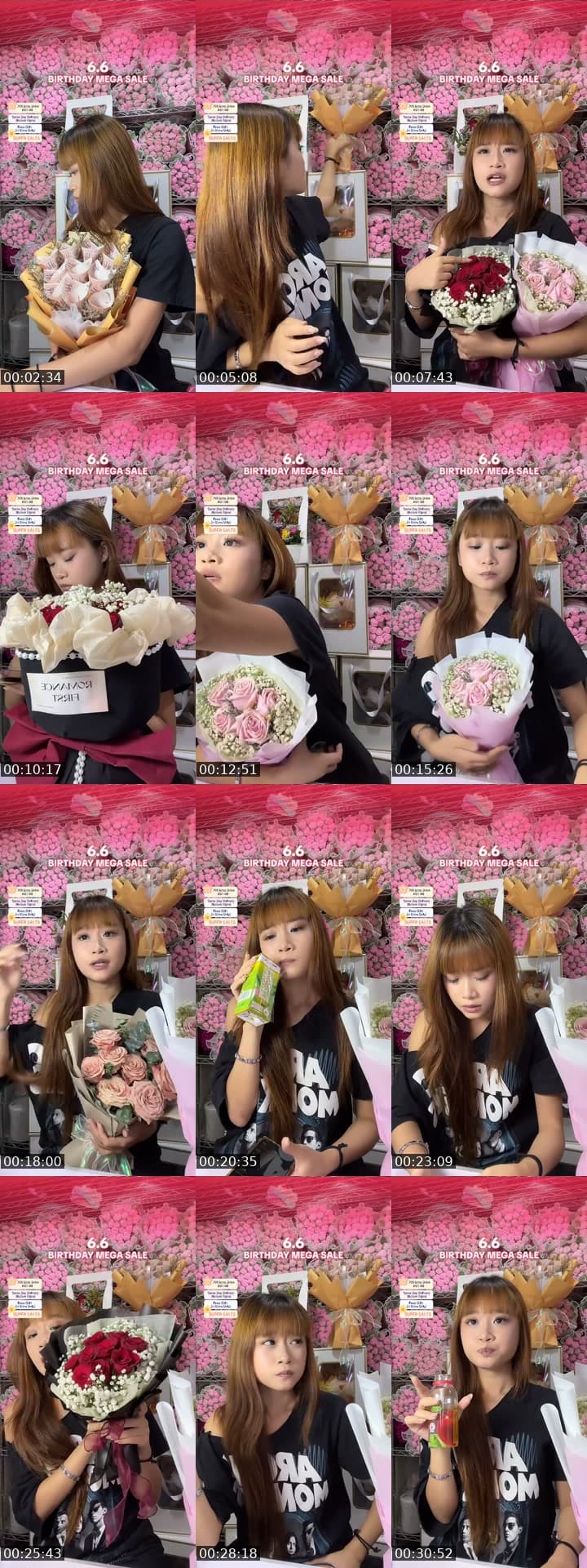 Live Sales Flower