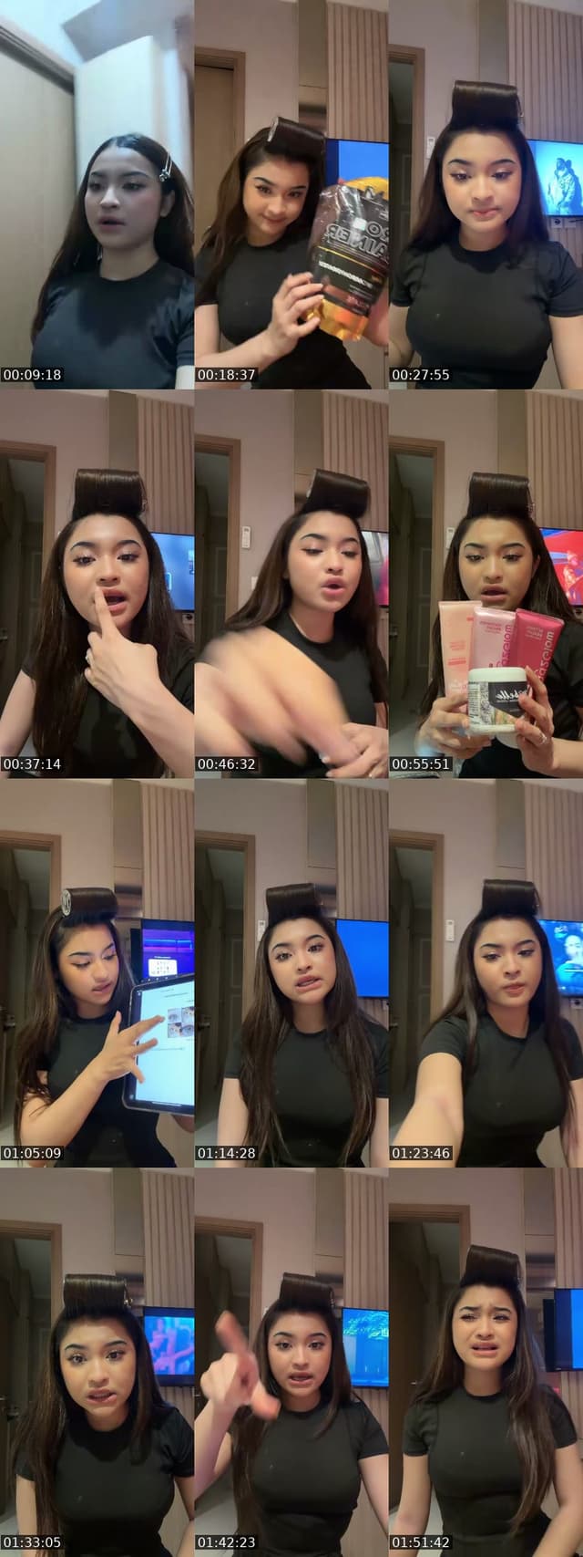 TikTok live: #fakebody by @audryyndry