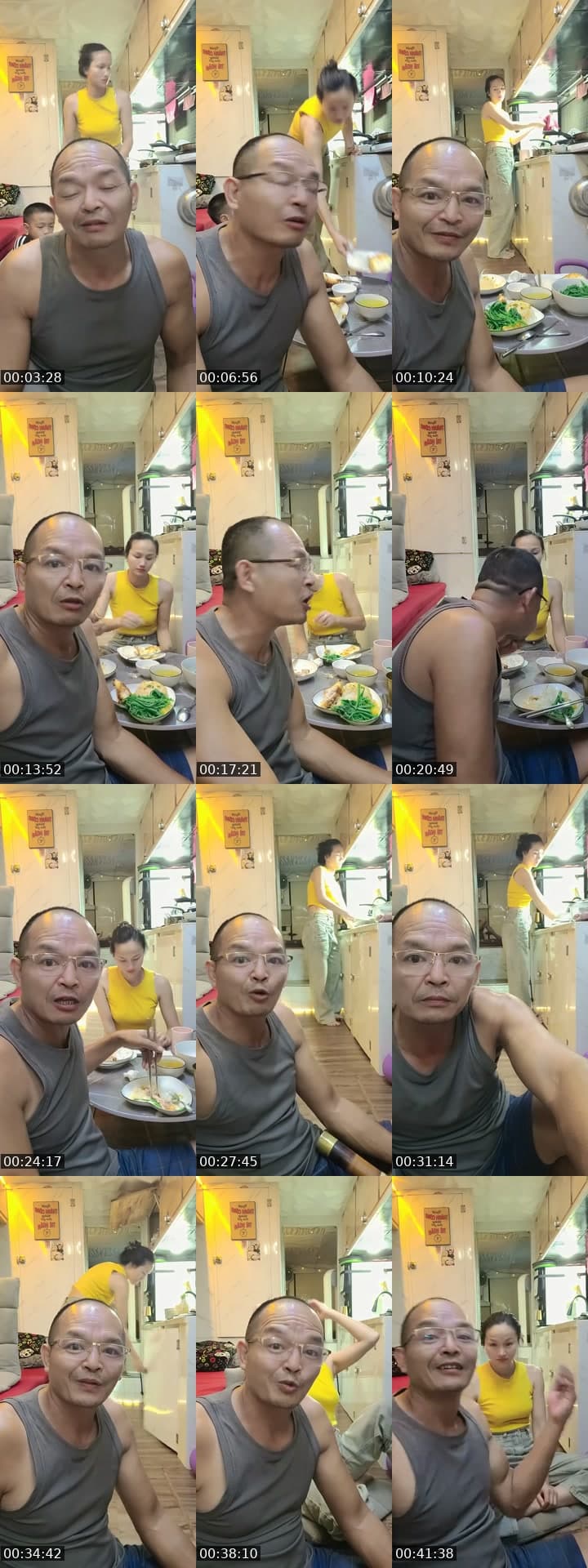 Vợ Chồng Sống Trên Xe