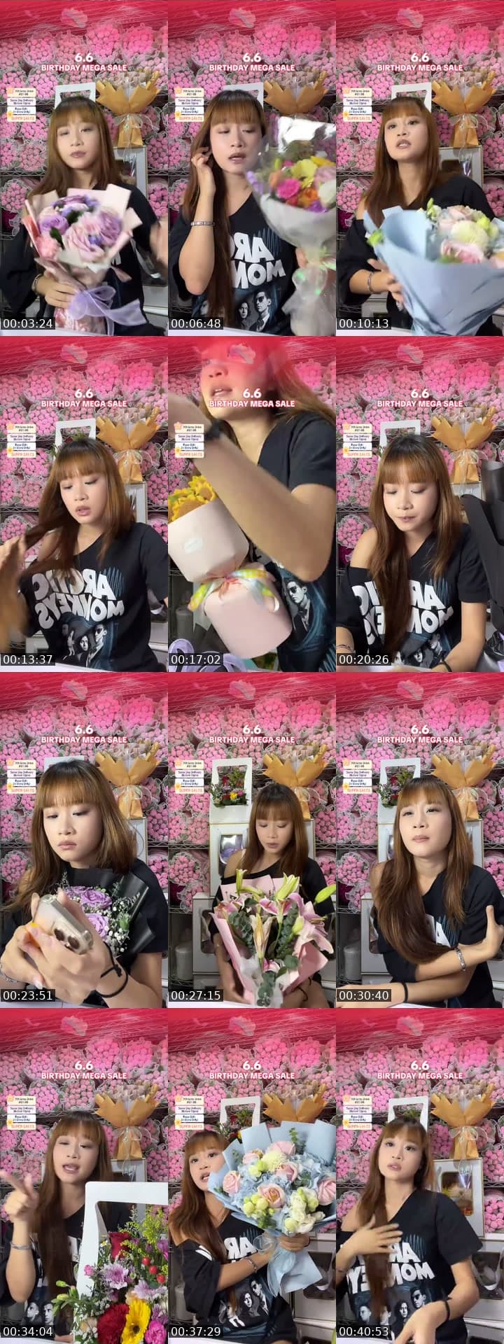 Live Sales Flower