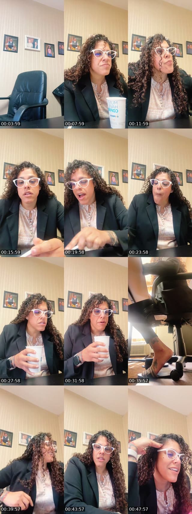 TikTok live: Busy at work by @bosslady_113